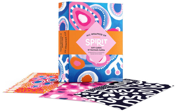 All Wrapped Up: Spirit by Rachael Sarra Gift Cards set of 16