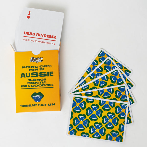Aussie Slang Playing Cards Wayfarer Tin