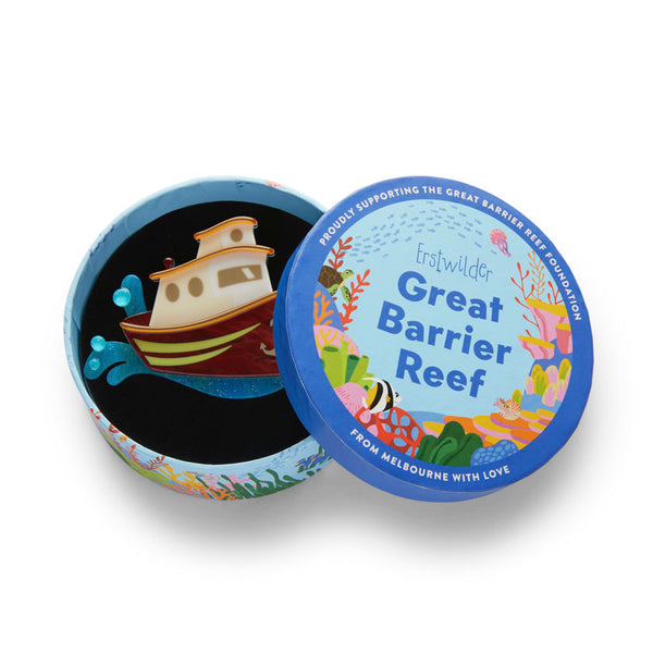 Erstwilder Seas the Day Brooch