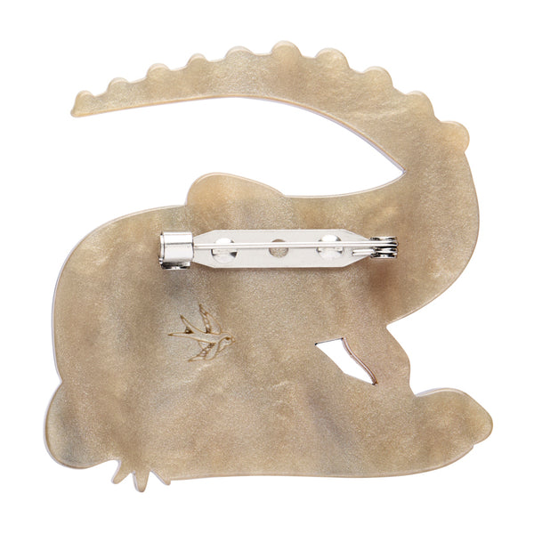 Erstwilder Crikey the Saltwater Crocodile Brooch