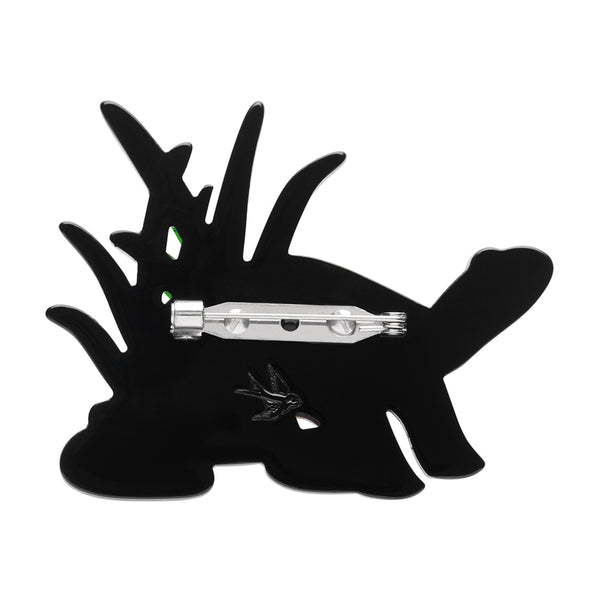 Estwilder Rheo the River Turtle Brooch