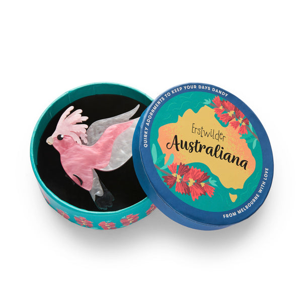Erstwilder Gertie the Galah Brooch