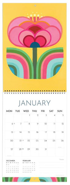 Earth Greetings 2026 Artist Calendar January