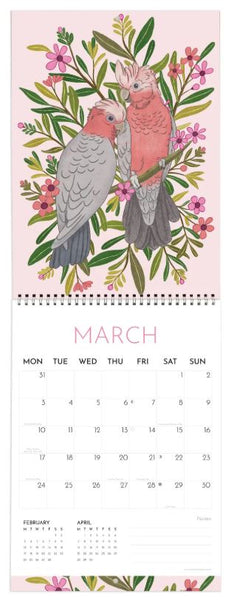 Earth Greetings 2026 Artist Calendar March
