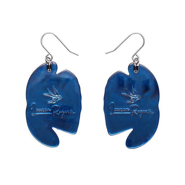 Erstwilder x Lauren Rogers Fervent Feather Flower Drop Earrings