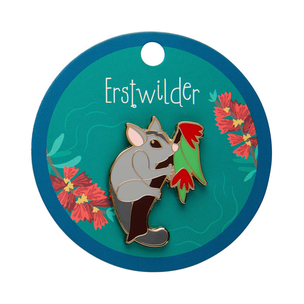 Erstwilder Penny the Possum Enamel Pin