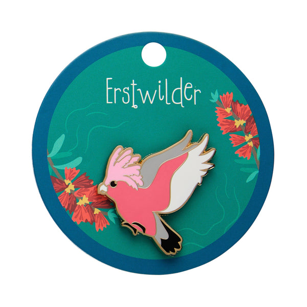 Erstwilder Gertie the Galah Enamel Pin