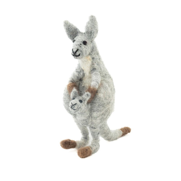 Felted Kangaroo 100% NZ Wool