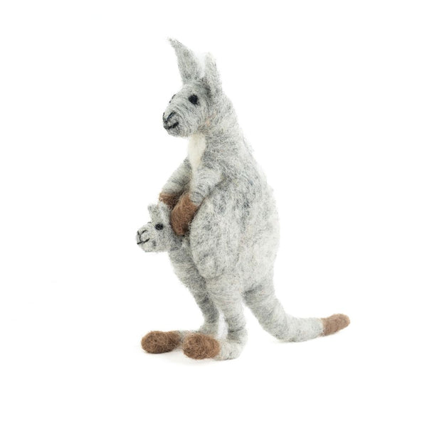 Felted Kangaroo 100% NZ Wool