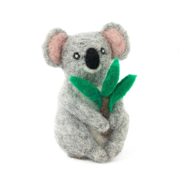 Felted Koala 100% NZ Wool