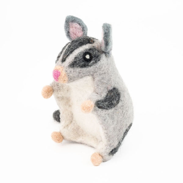 Felted Sugar Glider 100% NZ Wool