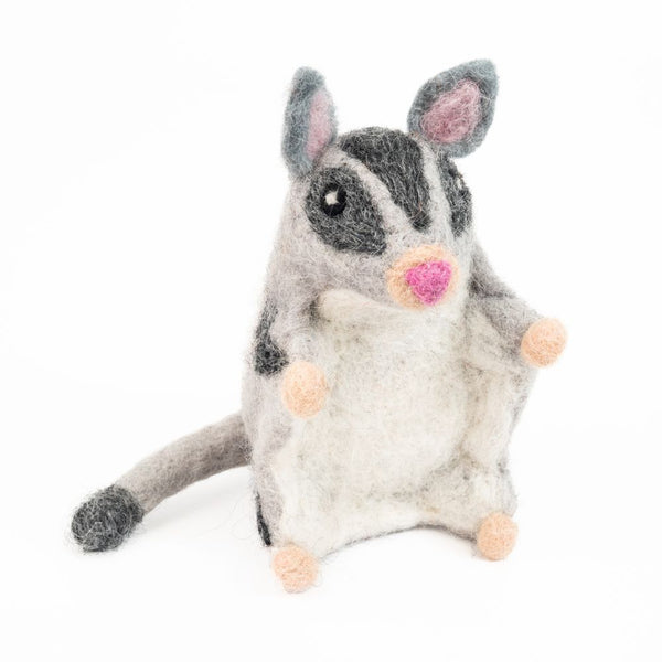 Felted Sugar Glider 100% NZ Wool