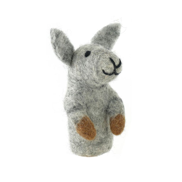 Felted Finger Puppet Kangaroo 100% NZ Wool