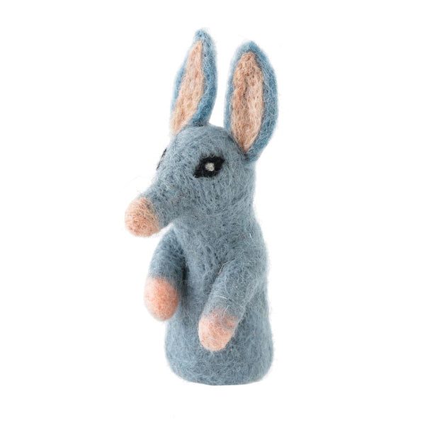 Felted Finger Puppet Bilby 100% NZ Wool
