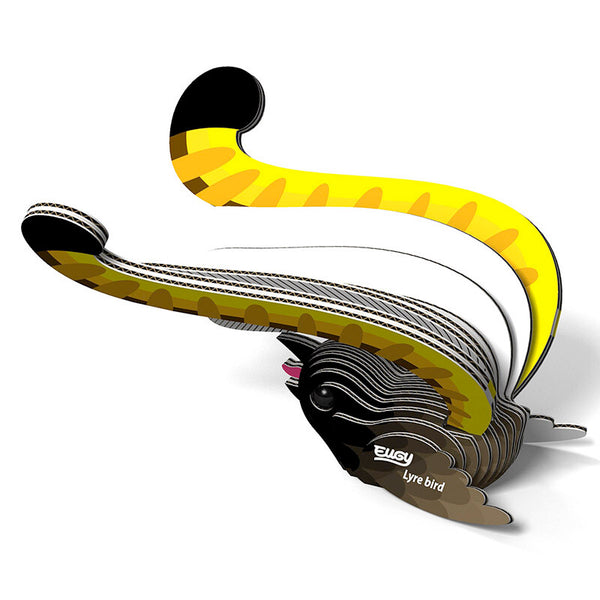 Lyrebird 3D Cardboard Model Kit