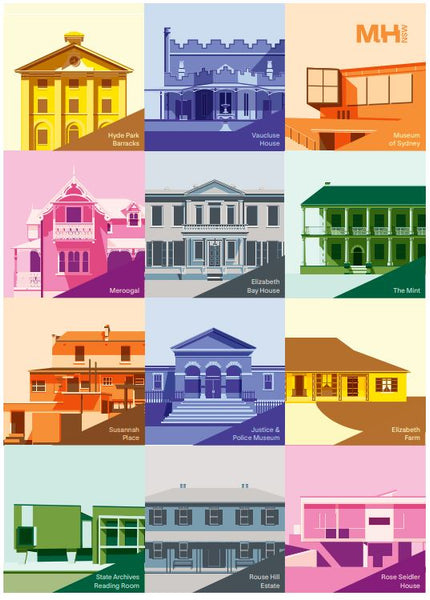 MHNSW Tea Towel and Tote Bundle