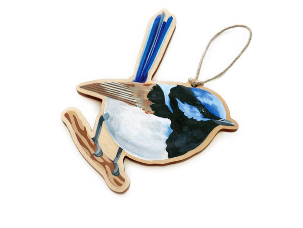 Aussie Classic Ornament - Superb Fairy-wren