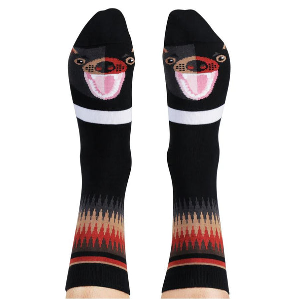 Tasmanian Devil Aussie Socks