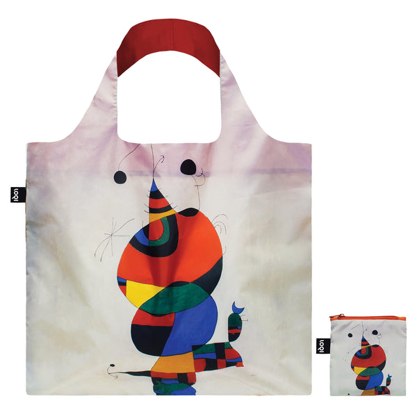 Joan Miró Woman, Bird and Star Recycled Bag