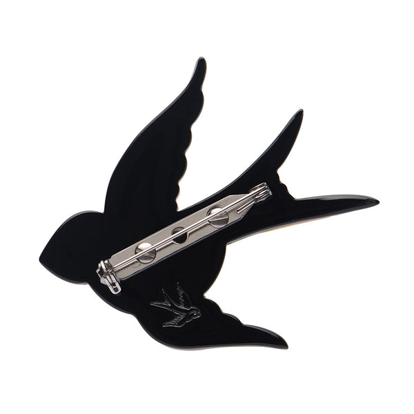 Erstwilder Bluebird of Happiness Brooch Pride and Joy
