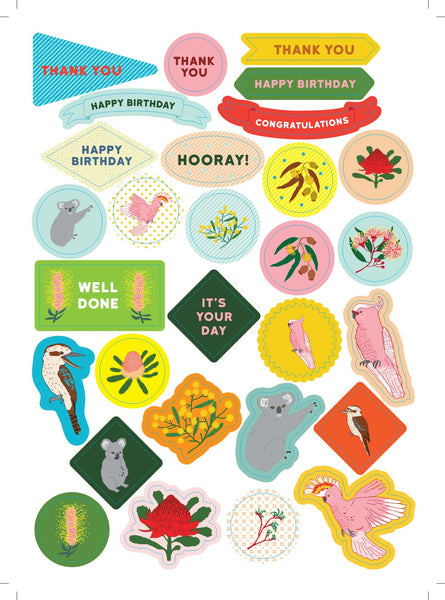 All Wrapped Up Australia: Alice Oehr stickers