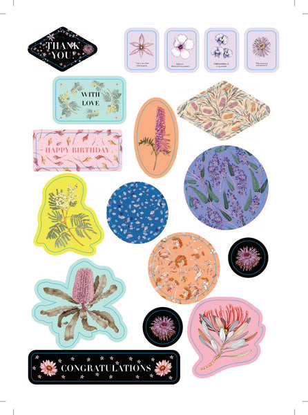 All Wrapped Up Botanicals Edith Rewa stickers