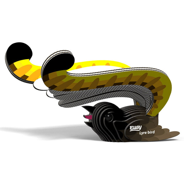 Lyrebird 3D Cardboard Model Kit
