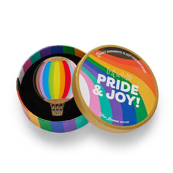 Erstwilder Inclusion Around the World Brooch
