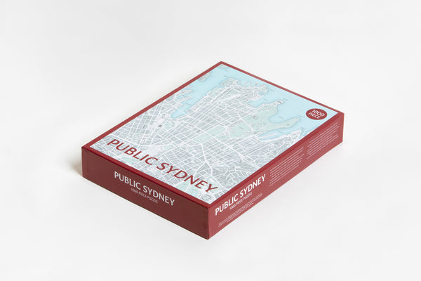 Public Sydney: 1000 Piece Jigsaw Puzzle box