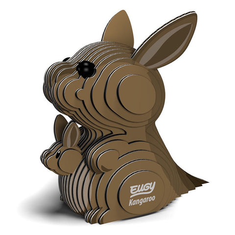 Kangaroo 3D Cardboard Model Kit