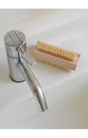 Nail Brush Beech and Fibre Made in Germany