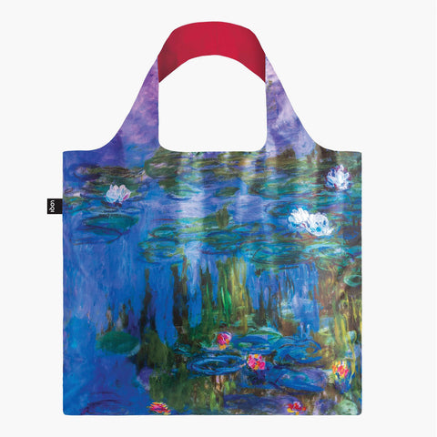 Claude Monet Water Lilies 1913 Recycled Bag