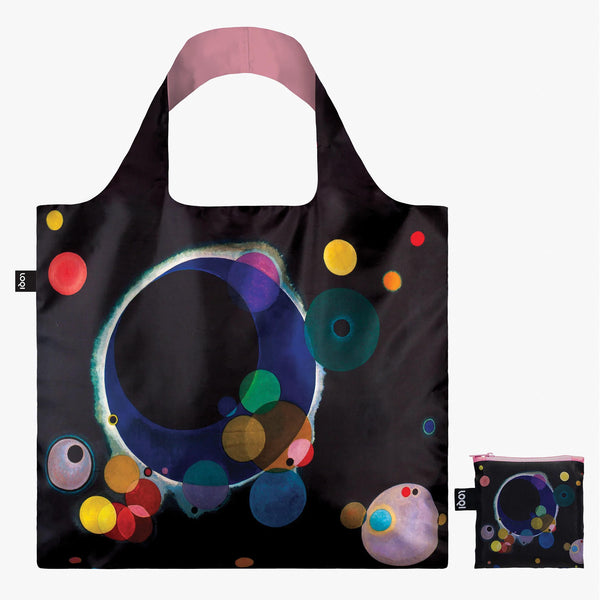 Wassily Kandinsky Several Circles Recycled Bag