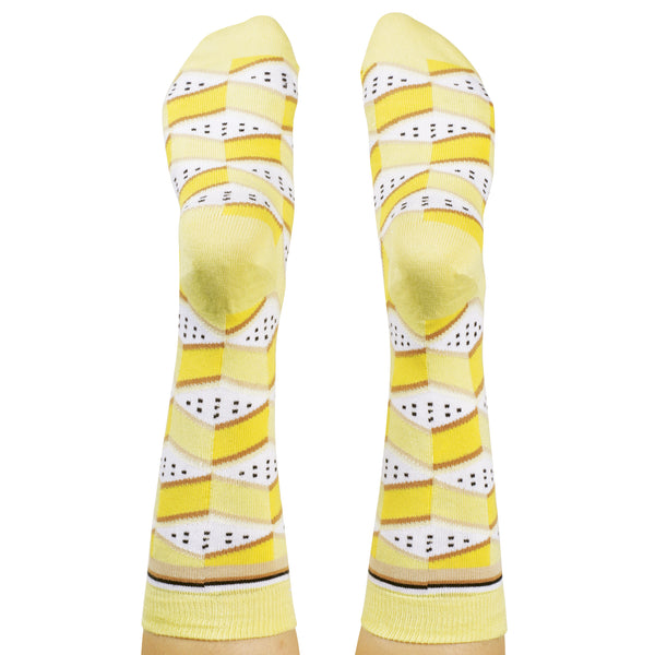 Vanilla Slice Aussie Socks