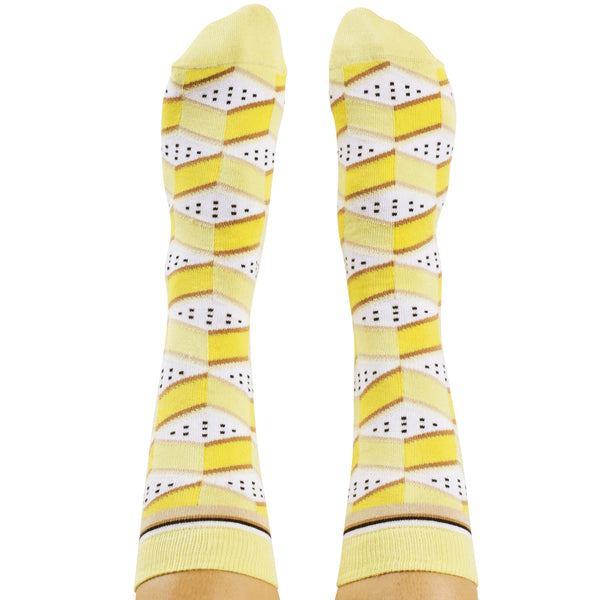 Vanilla Slice Aussie Socks