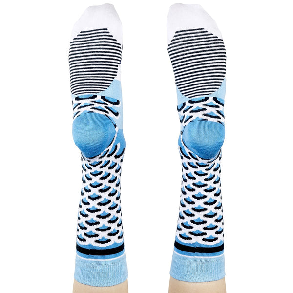 Blue Budgie Aussie Socks