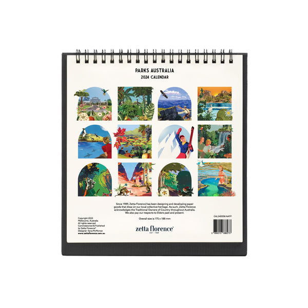 Parks Australia 2024 Desk Calendar