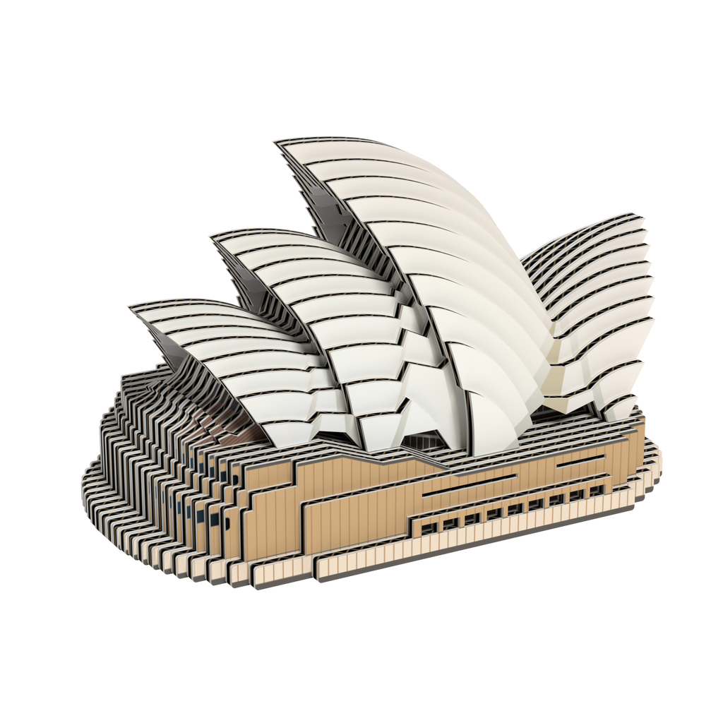 Sydney Opera House 3D Cardboard Model Kit