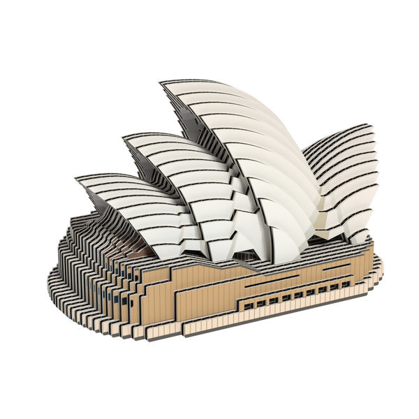 Sydney Opera House 3D Cardboard Model Kit