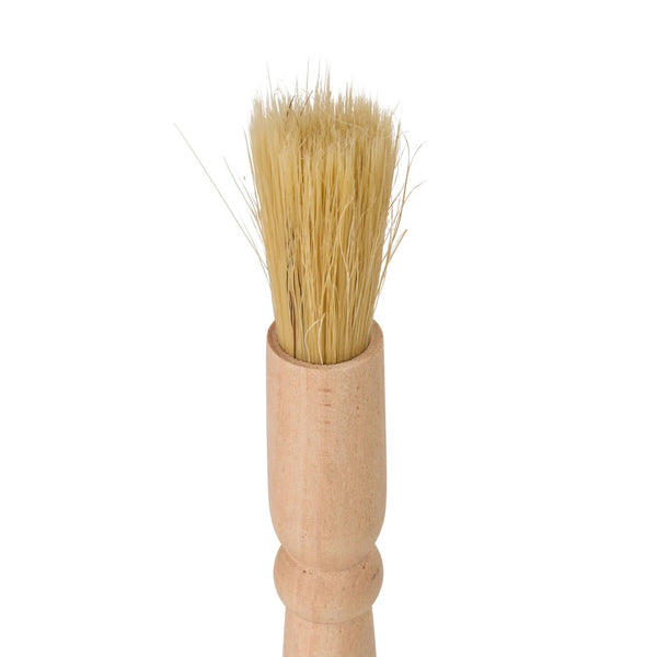 Pastry Brush Round 19cm Beechwood Made in China Hand Wash Only