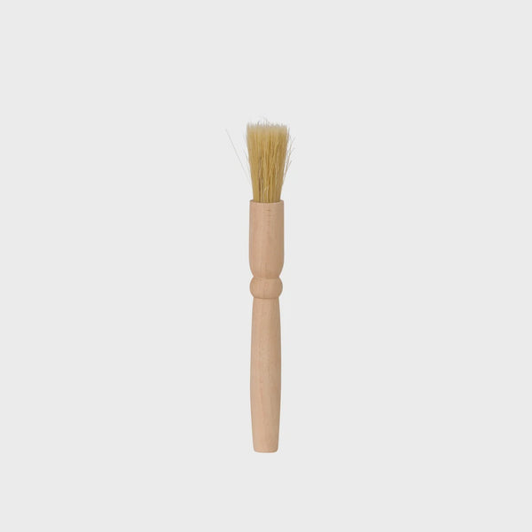 Pastry Brush Round 19cm Beechwood Made in China Hand Wash Only