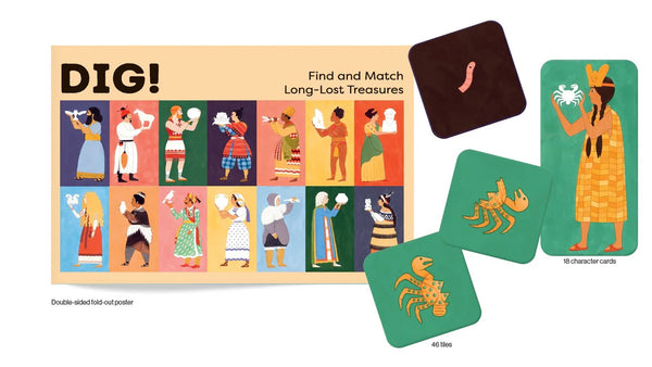 Dig!  Find and Match the Long-Lost Treasures
