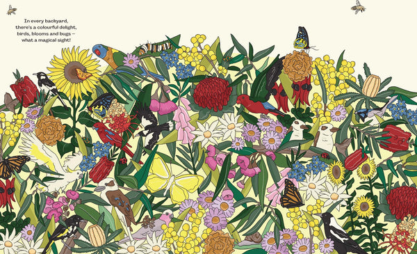 Birds, Blooms & Bugs:  In the backyard