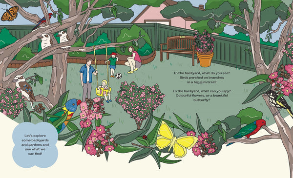 Birds, Blooms & Bugs:  In the backyard