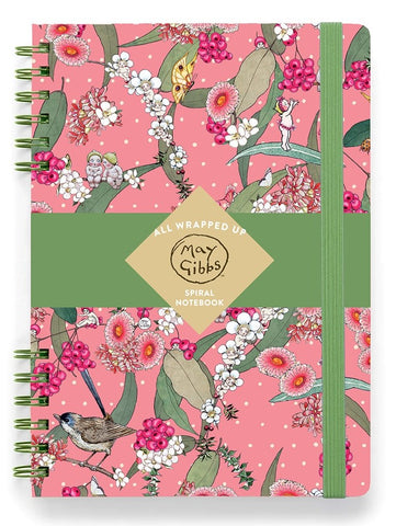 All Wrapped Up: May Gibbs Spiral Notebook