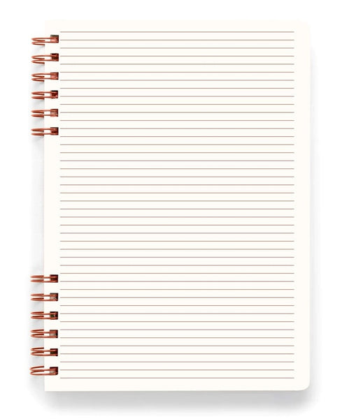 All Wrapped Up Flora & Fauna:  Eloise Short Spiral Notebook
