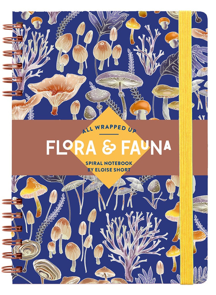 All Wrapped Up Flora & Fauna:  Eloise Short Spiral Notebook