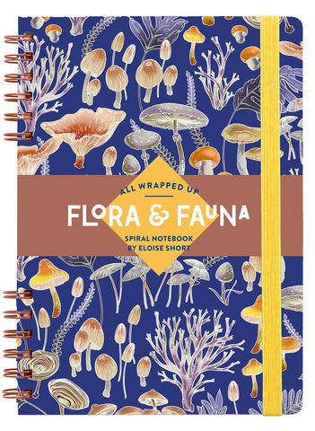 All Wrapped Up Flora & Fauna:  Eloise Short Spiral Notebook