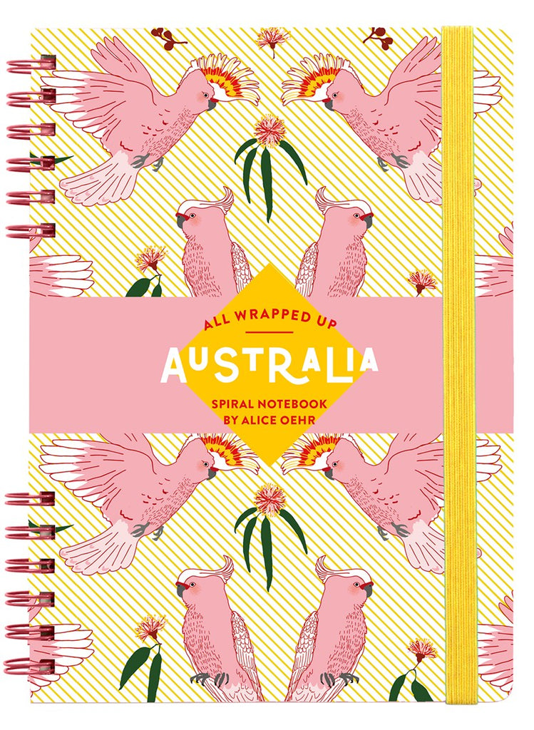 All Wrapped Up Australia: Alice Oehr Spiral Notebook