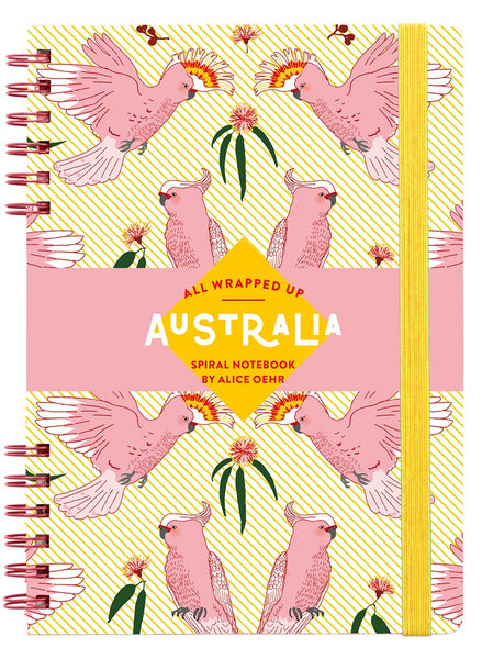 All Wrapped Up Australia: Alice Oehr Spiral Notebook
